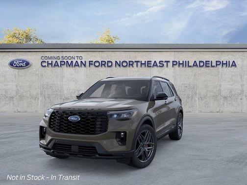 Gray 2026 Ford Explorer ST-Line