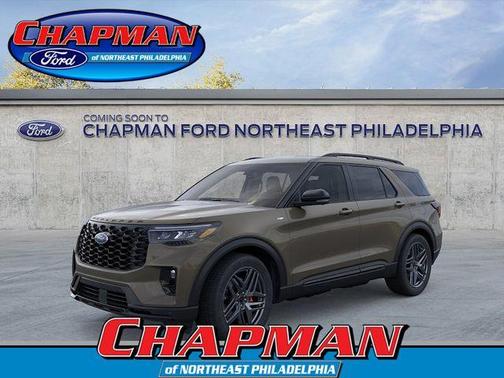 Gray 2026 Ford Explorer ST-Line