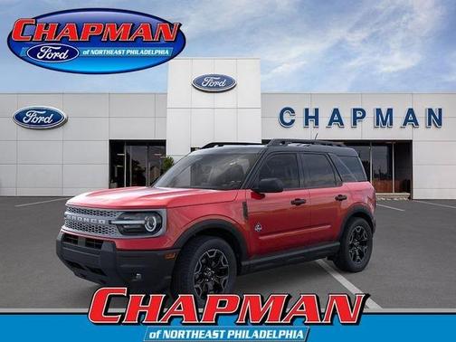 Ruby Red Metallic Tinted Clearcoat 2026 Ford Bronco Sport Outer Banks