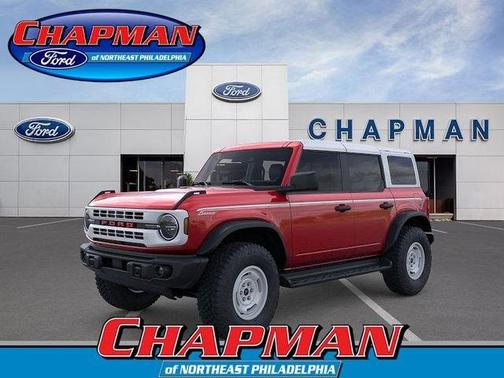 Ruby Red Metallic 2026 Ford Bronco Heritage Edition