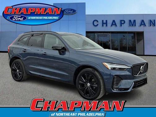 Blue 2024 Volvo XC60 B5 Plus Dark Theme