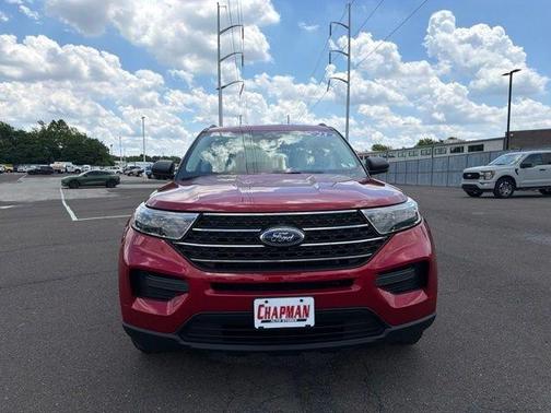 Red Metallic 2023 Ford Explorer XLT