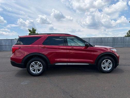 Red Metallic 2023 Ford Explorer XLT