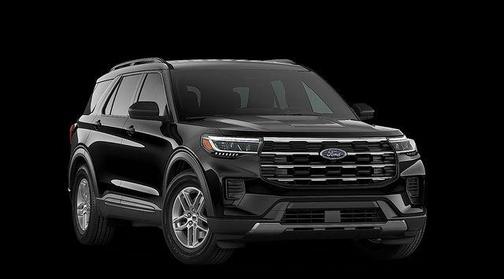 Black Metallic 2026 Ford Explorer Active