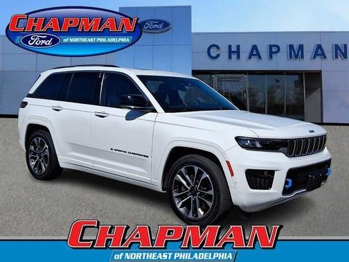 Bright White Clearcoat 2022 Jeep Grand Cherokee 4xe Overland