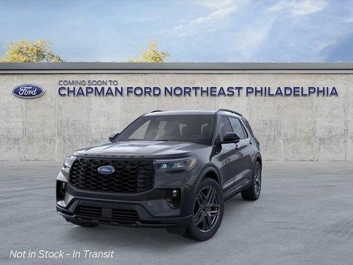Agate Black Metallic 2026 Ford Explorer ST-Line