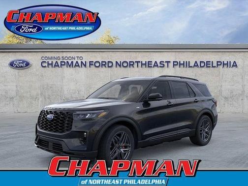 Agate Black Metallic 2026 Ford Explorer ST-Line