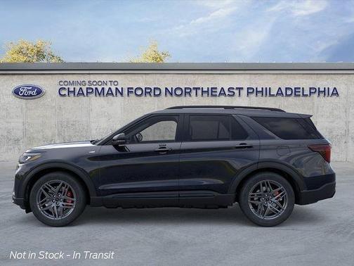 Agate Black Metallic 2026 Ford Explorer ST-Line