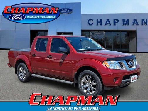 Red 2021 Nissan Frontier SV