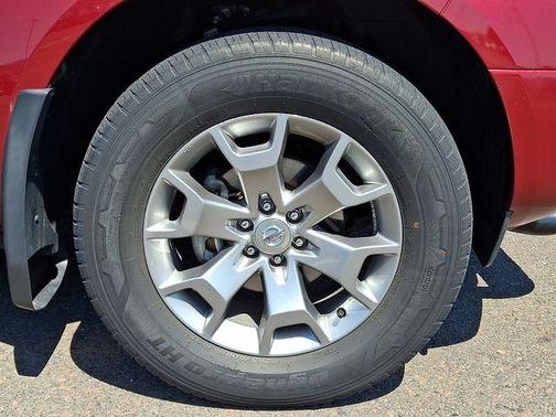 Red 2021 Nissan Frontier SV