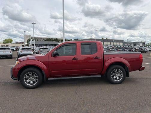 Red 2021 Nissan Frontier SV