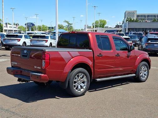 Red 2021 Nissan Frontier SV