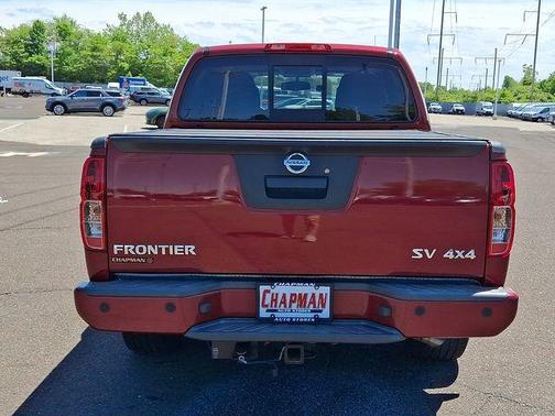 Red 2021 Nissan Frontier SV