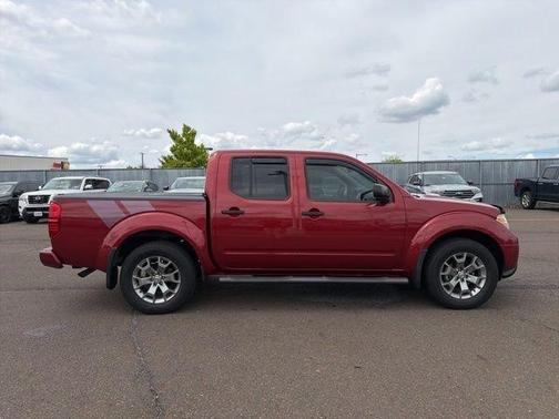 Red 2021 Nissan Frontier SV