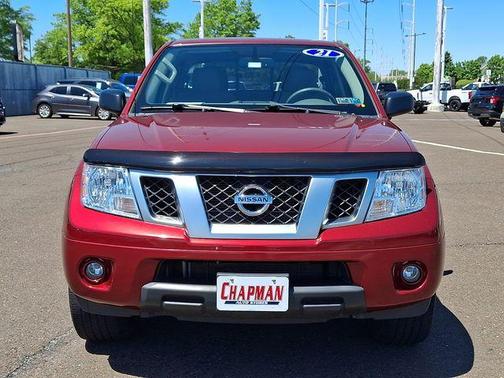 Red 2021 Nissan Frontier SV