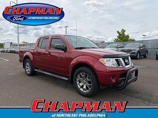 Red 2021 Nissan Frontier SV