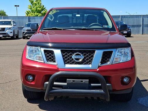Red 2021 Nissan Frontier SV