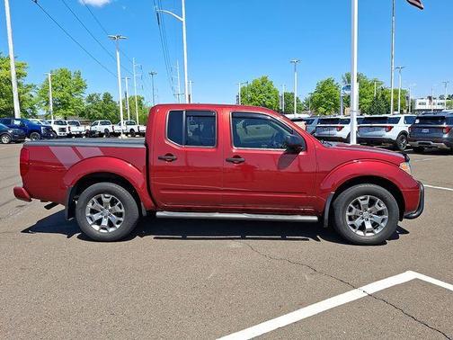 Red 2021 Nissan Frontier SV