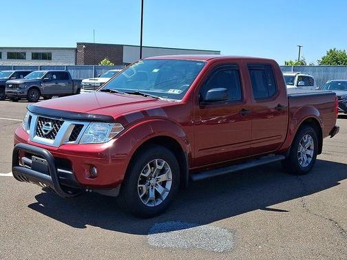 Red 2021 Nissan Frontier SV