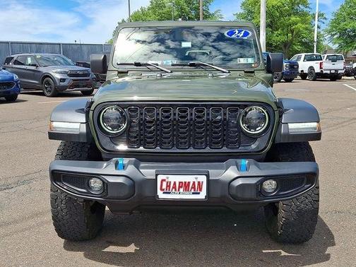 Sarge Green Clearcoat 2024 Jeep Wrangler 4xe Sport