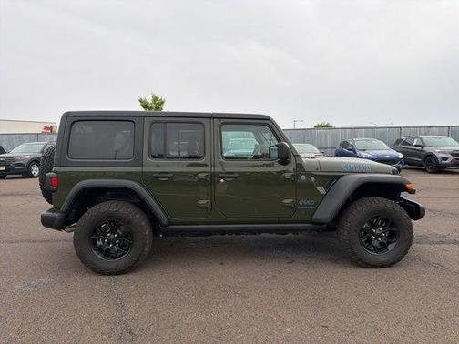 Sarge Green Clearcoat 2024 Jeep Wrangler 4xe Sport