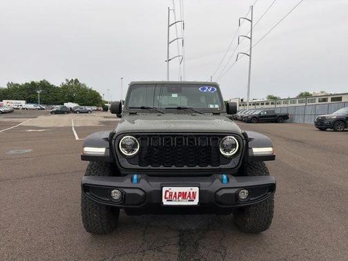 Sarge Green Clearcoat 2024 Jeep Wrangler 4xe Sport