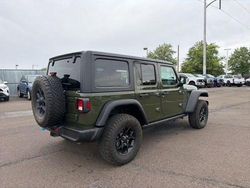 Sarge Green Clearcoat 2024 Jeep Wrangler 4xe Sport