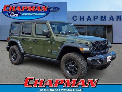 Sarge Green Clearcoat 2024 Jeep Wrangler 4xe Sport