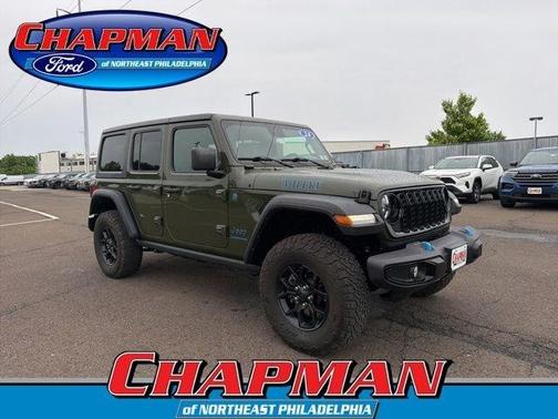 Sarge Green Clearcoat 2024 Jeep Wrangler 4xe Sport