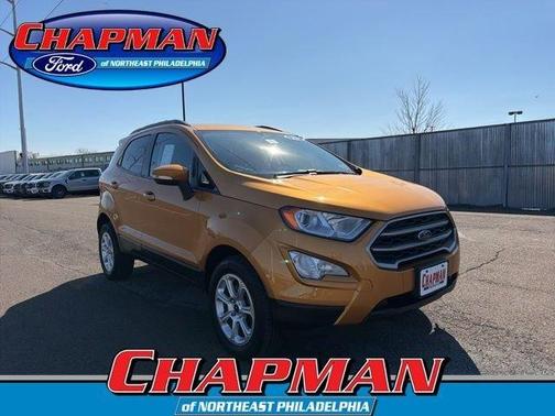 Luxe Yellow Metallic 2022 Ford EcoSport SE