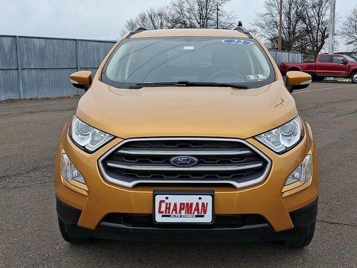 Yellow Metallic 2022 Ford EcoSport SE