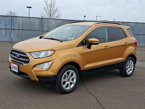 Yellow Metallic 2022 Ford EcoSport SE