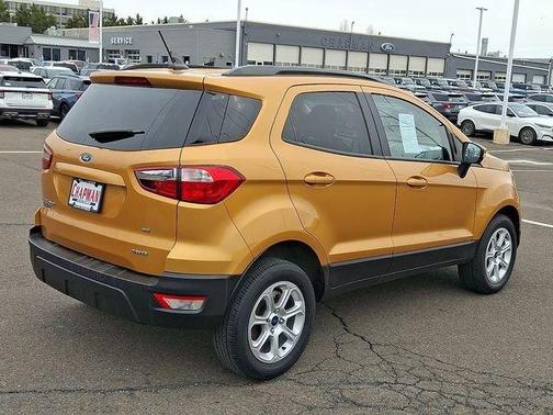 Yellow Metallic 2022 Ford EcoSport SE