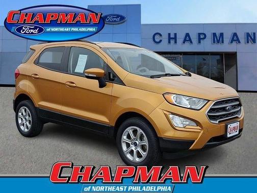 Yellow Metallic 2022 Ford EcoSport SE