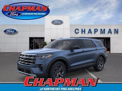 Vapor Blue Metallic 2026 Ford Explorer Active