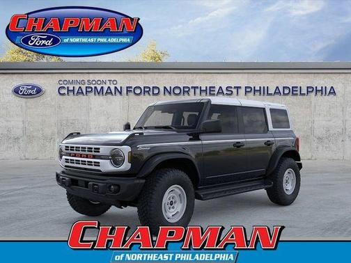 Shadow Black 2026 Ford Bronco Heritage Edition