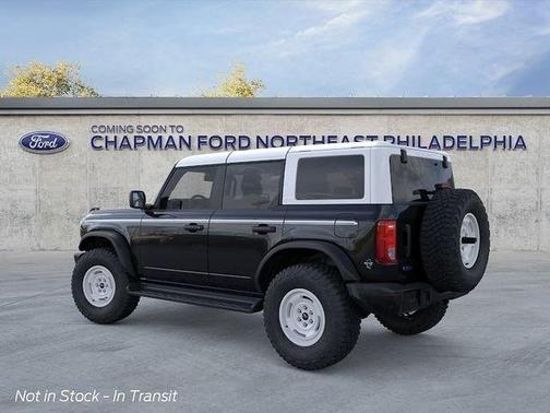 Shadow Black 2026 Ford Bronco Heritage Edition