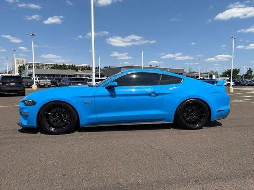 Grabber Blue 2023 Ford Mustang GT Premium