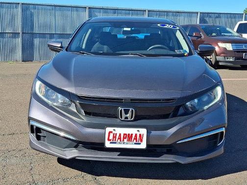 Modern Steel Metallic 2020 Honda Civic LX