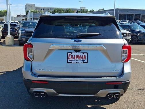 Silver Metallic 2023 Ford Explorer Platinum