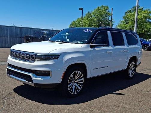 Bright White Clearcoat 2024 Jeep Grand Wagoneer L Series III