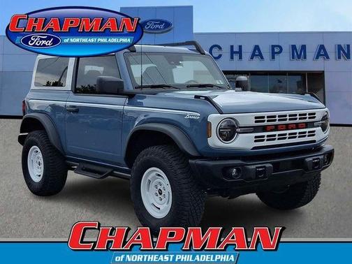 Azure Gray Metallic 2024 Ford Bronco Heritage Edition