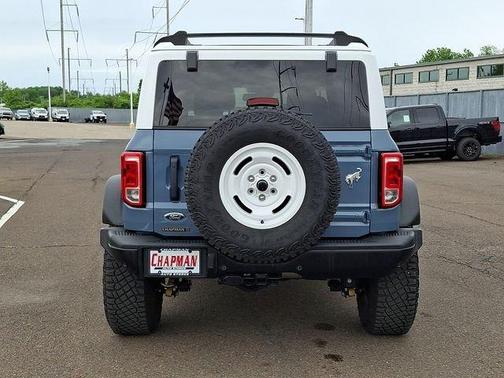 Azure Gray Metallic 2024 Ford Bronco Heritage Edition