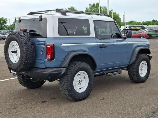 Azure Gray Metallic 2024 Ford Bronco Heritage Edition