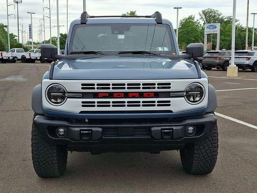 Azure Gray Metallic 2024 Ford Bronco Heritage Edition