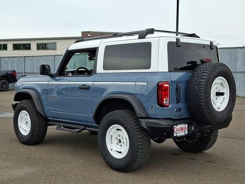 Azure Gray Metallic 2024 Ford Bronco Heritage Edition