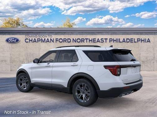 Space White Metallic 2026 Ford Explorer Active