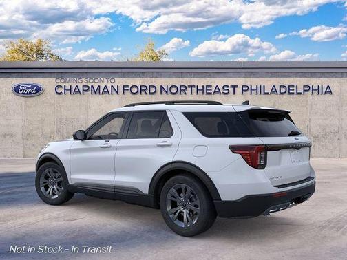 Space White Metallic 2026 Ford Explorer Active