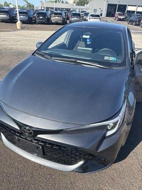 Gray 2025 Toyota Corolla Hatchback SE