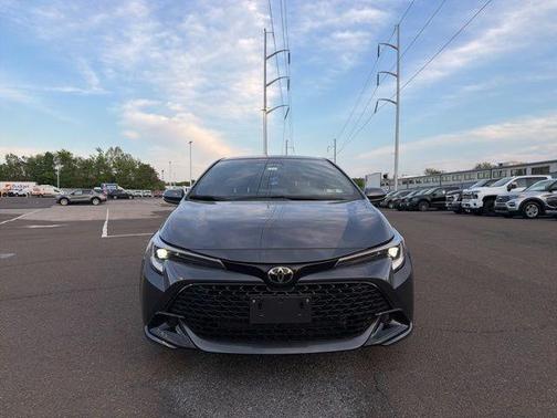 Magnetic Gray Metallic 2025 Toyota Corolla Hatchback SE